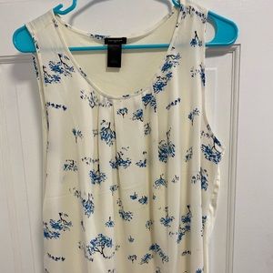 Ann Taylor pleated shell